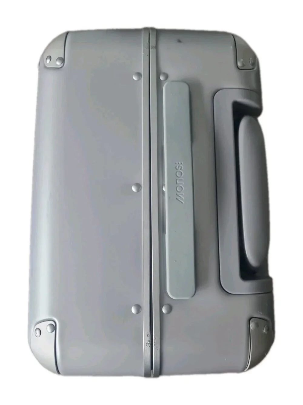 MONOS HYBRID 21” Carry-On Luggage Silver